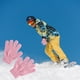 thumbnail image 1 of Guantes de Punto para Niños, Manoplas Calientes con Dedos Divididos, Prendas de Mano Invernales de Color Sólido con Fibra Acrílica, Ajuste Cómodo para Jugar, Escribir y Actividades al Aire Libre, 1 of 9