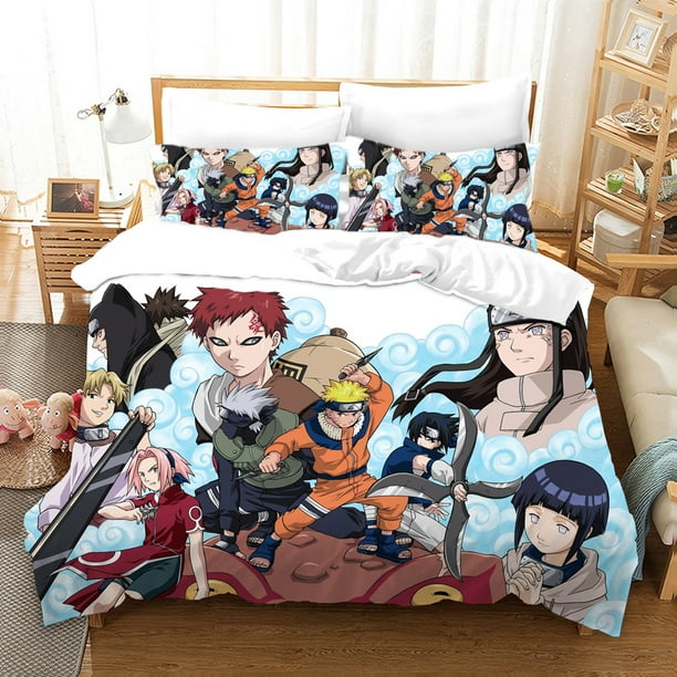 Novelty Uzumaki Naruto Bedding Bed Set Twin Full Queen King Size Itachi