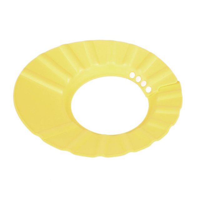Gorro de champú ajustable para niños, gorro de baño, gorro de ducha, protector de pelo amarillo Tmvgtek Para estrenar