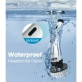 thumbnail image 2 of FVSA Electric Spin Scrubber, Cordless Cleaning Brush, 8 Replaceable Heads, Adjustable Handle, 400 RPM Power, for Bathroom, Kitchen, Floors, White, 2 of 8