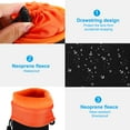 thumbnail image 4 of Unique Bargains Camera Lens Bag, 3.9' IDx7.1' H Drawstring Lens Pouch with Thick Protective Neoprene Black Orange, 4 of 7