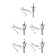 thumbnail image 2 of maskred Adjustable Woodworking Drill Bit Countersink Round Shank Steel for Precise Drilling 2.8mm 5Set, 2 of 6
