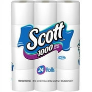 Scott 1000 Sheet Toilet Paper, 24 Pack
