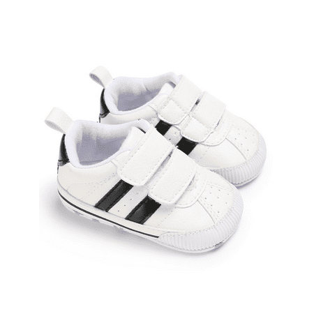 

Xsylife Newborn Baby Boy s Girl s Premium Soft Sole Infant Prewalker Toddler Sneaker Shoes