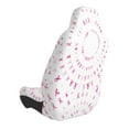 thumbnail image 2 of Wukai Breast Cancer Awareness (4) Full Set Car Seat Covers with Soft Padding Universal Auto Front Seats Protector and Cushion Mat, 2 of 5