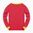 thumbnail image 6 of NOLDARES Toddler Pajamas Boys Girls Baby Pjs Sets Kids Snug fit 2pcs Long-Sleeve Fall Winter Sleepwear 6-12 Months 12-24 Months 2t 3t 4t 5t 6t 7t 8t 9t Children,Red,7-8 Y, 6 of 6