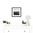 thumbnail image 2 of Schwen Panoramic View New York City Chrysler Photo 8X8 Inch Square Wooden Framed Wall Art Print Picture with Mount, 2 of 4