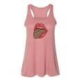 thumbnail image 1 of "Racerback, Camo Tongue, Racerback Tank, Tongue, Bella Canvas, Sublimation, Tongue Out, Trendy Tops, Ladies, Gift For Her, Workout Clothes, Mauve Marble, LARGE", 1 of 1