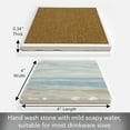 thumbnail image 6 of Thirstystone Calm Sea Tumbled Tile Stone Coaster Create Your Own Set, 6 of 8