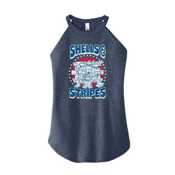 Teenage Mutant Ninja Turtles - Shells And Stripes - Juniors Tank Top