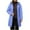 Sky Blue, variant on Sakmal Plus Size Women's Winter Coats Fleece Puffer Long Down Jackets Black Quilted Waterproof Parka Hooded Coats for Women