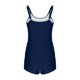 thumbnail image 5 of Traje de baño de dos piezas con hombros descubiertos y estampado de leopardo para mujer, traje de baño de poliéster para mujer, 5 of 7