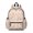 Geometric Triangle Pink, variant on Geometric Circle Pink Pattern Backpack for School, Cute School Bag with Adjustable Shoulder Straps and Padded Back, 13.4"x11"x4.7"