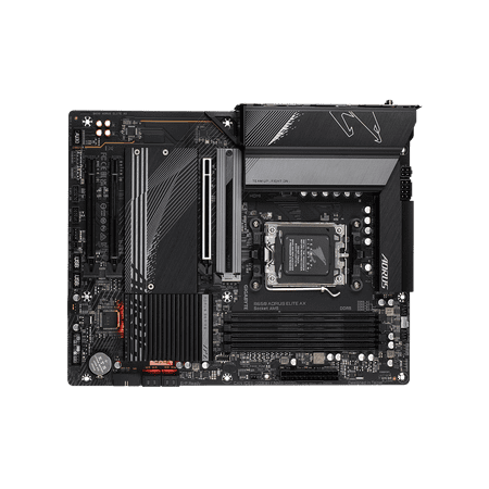 GIGABYTE - B650 AORUS ELITE AX (Socket AM5) AMD B650 ATX DDR5 Wi-Fi 6E Motherboard - Black