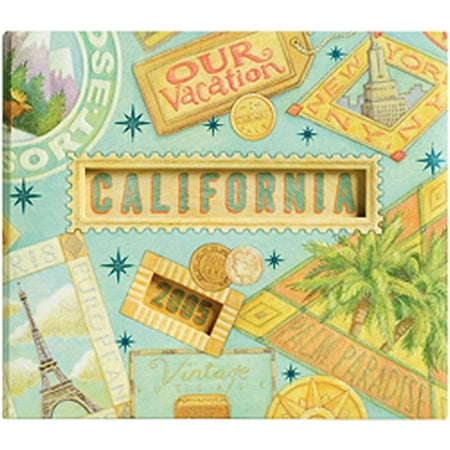 K&Company 12" x 12" Vacation Travel Postbound Scrapbook
