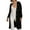Black, variant on Fgvctg Oversized Long Sweaters for Women Long Sleeve Open Front Cable Knit Cardigans Sweaters Warm Button Down Sweater Coat with Pockets Blue L