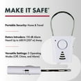 thumbnail image 4 of SABRE Door Handle Alarm – 110dB Door Alarm for Home Security, 8 in x 6 in x 1 in, 0.2 lb, 4 of 7