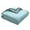 Blue, variant on potrochi Cooling Down Alternative Comforter Quilted Duvet Insert with Corner Tabs - All Season Reversible Luxury Hotel Comforter, Machine Washable Lightweight Cotton Quilt
