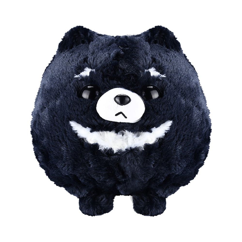 Black pomeranian plush hotsell