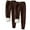 Coffee, variant on 2PC Joggers for Women Winter Warm Fleece Sherpa Lined Athletic High Waisted Active Sweatpants with Pockets