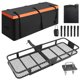 thumbnail image 3 of cm de Alturaeavy- cm de Profundidaduty Folding cm de Alturaitch Cargo Carrier Basket 60" x 20" Steel Luggage Rack 200 lbs Capacity 15 Cu Ft cm de Anchoaterproof Bag 2" Receiver Anti-Rattle..., 3 of 5
