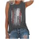 thumbnail image 1 of Tops Para Mujer Elegante Blusa Casual Moda Causal Rounk Cuello Estampado Camiseta Sin Mangas Tanque Odeerbi ODB160998, 1 of 3