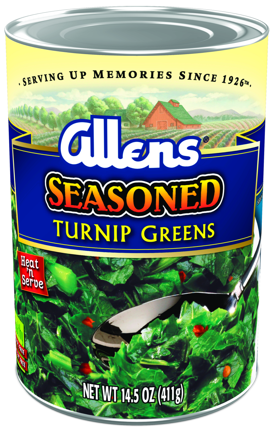 Allens Seasoned Turnip Greens, 14 Oz - Walmart.com - Walmart.com