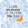 thumbnail image 4 of Inktastic I Love My Daddy to the Moon and Back Boys or Girls Toddler T-Shirt, 4 of 5