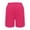 Hot Pink, variant on Vivianyo HD Women's Elastic Waist Casual Shorts, Soft Lightweight Loungewear Shorts, Women's Hot Pink, Sizes S-4XL