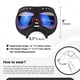 thumbnail image 4 of Gafas para Perro PETLESO para Razas Grandes a Prueba de Viento y UV con Lentes Transparentes, 4 of 8