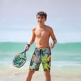 thumbnail image 7 of Rick And Morty Boy'S Swim Trunks Quick Dry Board Shorts Kids Beach Swim Shorts Bathing Suits Swimsuit, 7 of 7