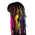 thumbnail image 1 of Juego de 6 extensiones de cabello estilo Hippie bohemio hechas a mano con Clip de plumas, peine, tocado con horquillas, accesorios DIY para mujer, 1 of 2