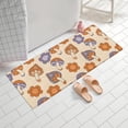 thumbnail image 2 of Colorful Mushroom Star Dark Pattern Bathroom Rugs Mat,Non Slip Microfiber Bathroom Rug,Rubber Backing,Soft Bathroom Mats for Bathroom Floor,Tub and Shower,60x24in(150x60cm), 2 of 5