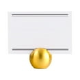 thumbnail image 3 of Weddingstar Classic Round Place Card Holder - Gold, 3 of 3