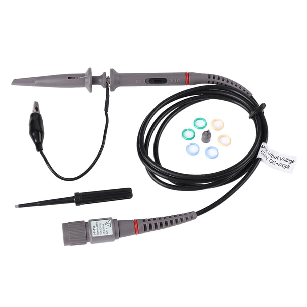 Oscilloscopeparts,PP-150 100MHz 1X 10X Sonda de osciloscopio P Sonda de ingeniería de precisión