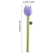 thumbnail image 1 of Vwrxbz Cuillère en Verre pour Mélanger le Café à Long Manche Motif Tournesol Agitateur de Cocktail Réutilisable pour Café Glacé, 1 of 9