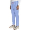 thumbnail image 4 of Cherokee Infinity Scrub Cargo Pants for Men Drawstring Straight Leg Pant Plus Size IN200A, 2XL, Ciel, 4 of 7