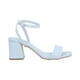 thumbnail image 2 of Zapatilla Con Tacón Trendy Para Mujer Cabra Piel Celeste Platonia LIA-02-CELESTE, 2 of 8