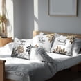 thumbnail image 2 of Throw Pillow Covers 18x18 Inch Set of 4, Printed Decorative Square Pillowcases, Farmhouse Holiday Cushion Covers for Couch Sofa Living Room Bedroom Outdoor Home Decor, 2 of 5
