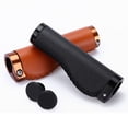 thumbnail image 6 of Bike Bicycle Anti-skid Ahock Handlebar Grips Long/Short Leather Handlebar Cover, 6 of 8