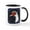 White/Black Inside, variant on CafePress - Muscovy Duck Head Decorative Mugs - 11 oz Ceramic Mug - Novelty Coffee Tea Cup