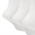 thumbnail image 5 of Calcetines deportivos unisex ligeros Nike Everyday originales para hombre y mujer, 3 pares, calcetines blancos Train Middle Barrel, tallas SML XL SX7676, 5 of 5