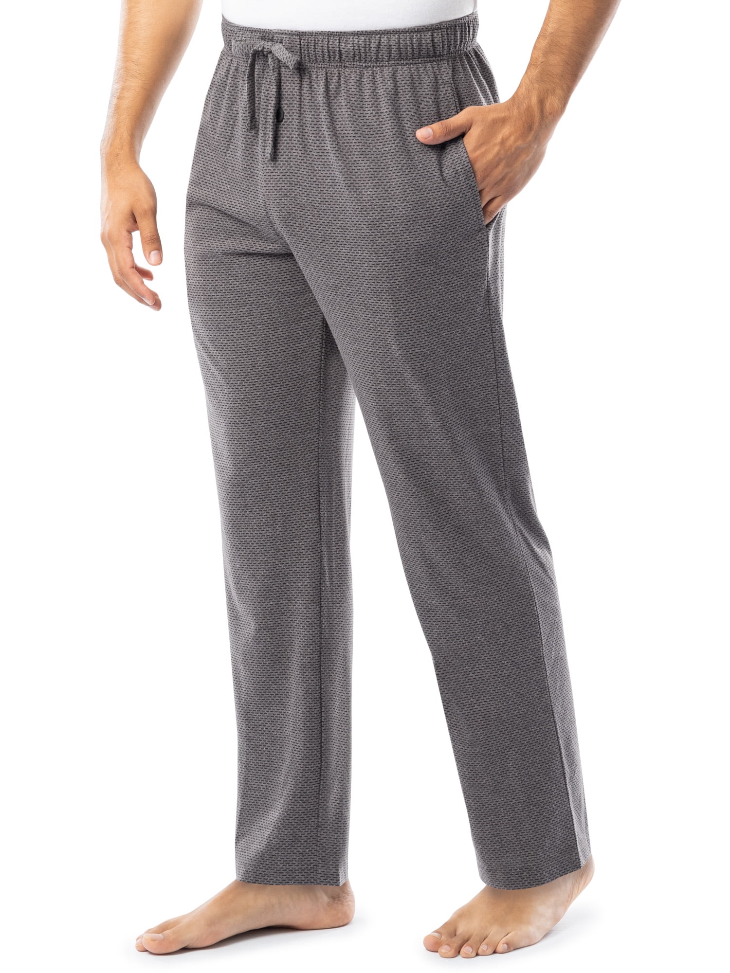 Fruit of the Loom Men's and Big Men's Breathable Mesh Knit Pajama Pants, Sizes S-5XL
