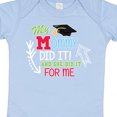 thumbnail image 4 of Inktastic My Mommy Did It and She Did It for Me with Graduation Cap Boys Baby Bodysuit, 4 of 5