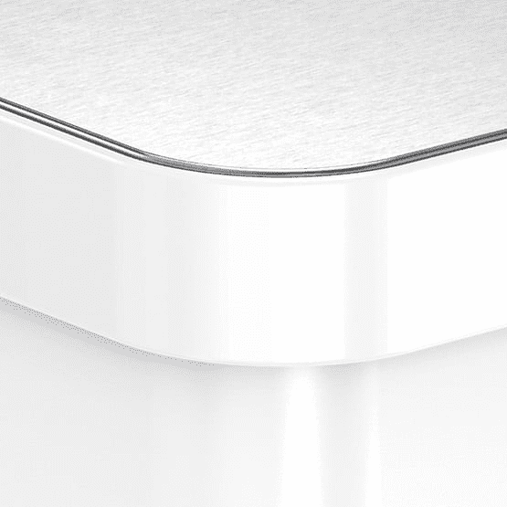 White Steel Lid