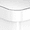 White Steel Lid, variant on simplehuman 58 Liter / 15.3 Gallon Rectangular Dual Compartment Recycling Step, Brushed Stainless Steel with Soft-Close Plastic Lid Kitchen Trash Can