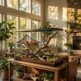thumbnail image 4 of FOMIYES Para Reptiles De Malla Con Accesorios Para Escalar En Terrario, 4 of 7