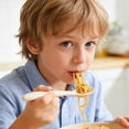 thumbnail image 5 of MMJ Silicone Baby Fork and Spoon Set Soft Colorful Toddler Utensils for Self Feeding Weaning, 5 of 8