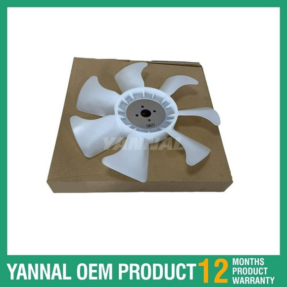 Fan 7 Blade 19077-74110 is suitable for Kubota D1703 D1803 V2003 V2203 V2403 engine-