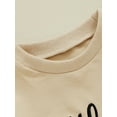 thumbnail image 6 of Suealasg Baby Girls Boys Bubble Rompers 3 6 12 18 Months Infant Long Sleeve Letter Pumpkin Print Romper Bodysuit Newborn Halloween Clothes, 6 of 8